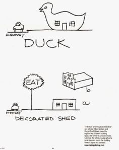 Ducks and Decorated Sheds
